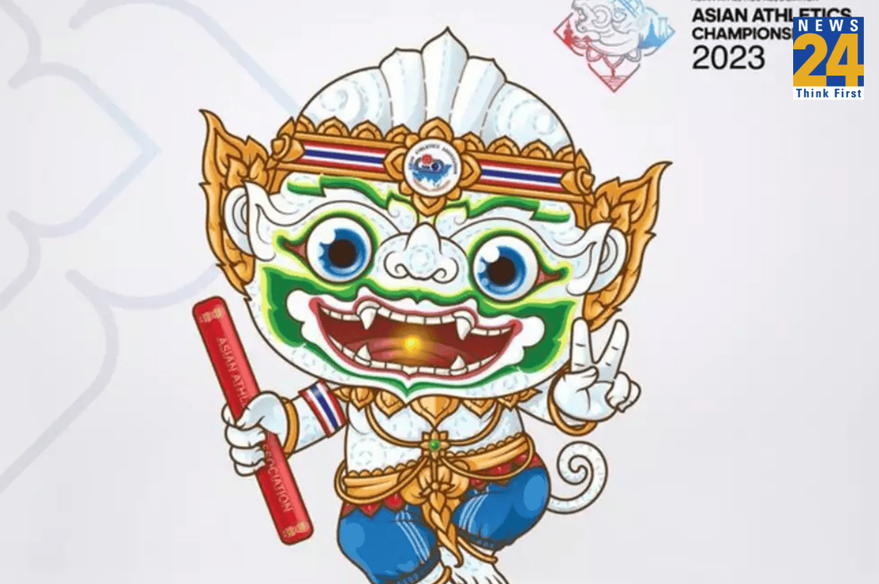 Lord Hanuman, Mascot Of Asian Athletics Championships, Asian Athletics Championships, Thailand