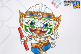 Lord Hanuman, Mascot Of Asian Athletics Championships, Asian Athletics Championships, Thailand