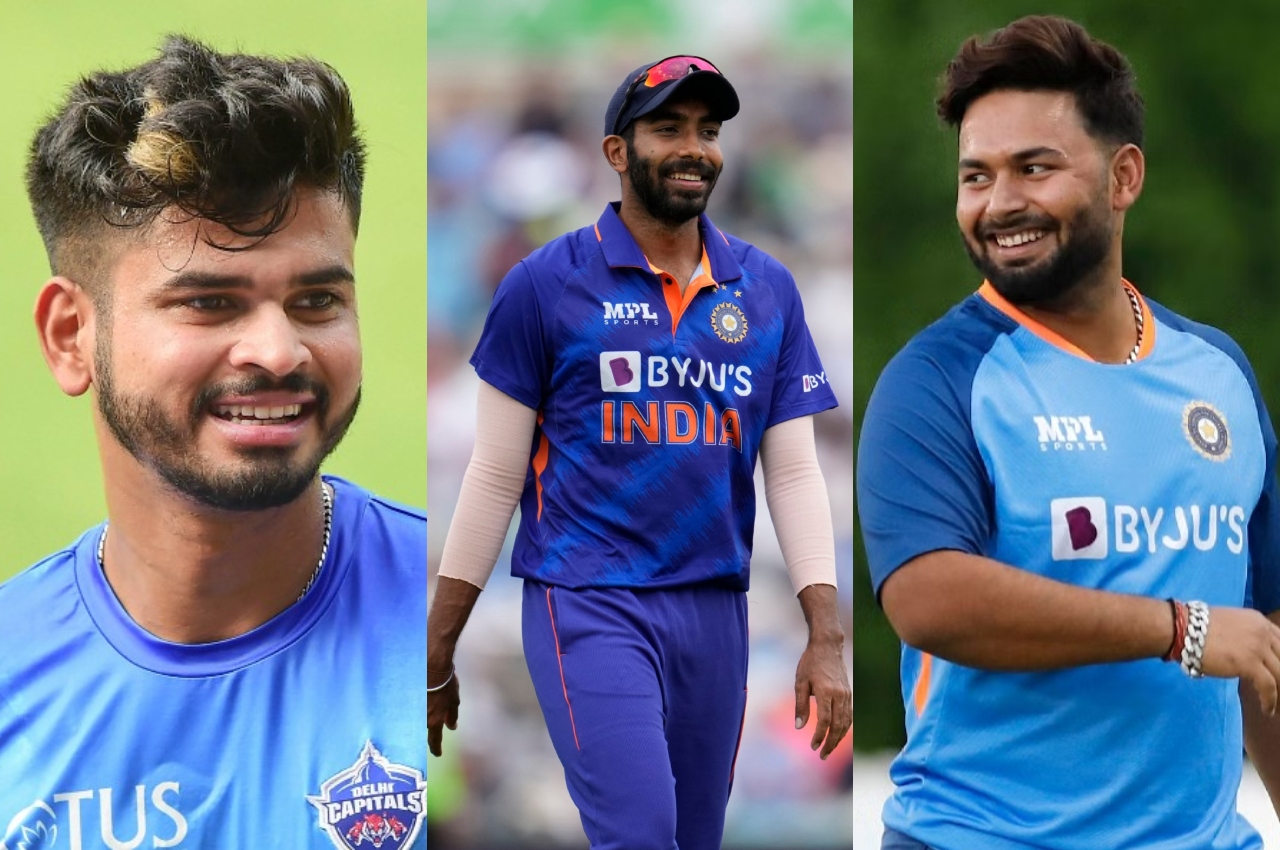 BCCI rishabh pant jasprit bumrah prasidh krishna kl rahul shreyas iyer