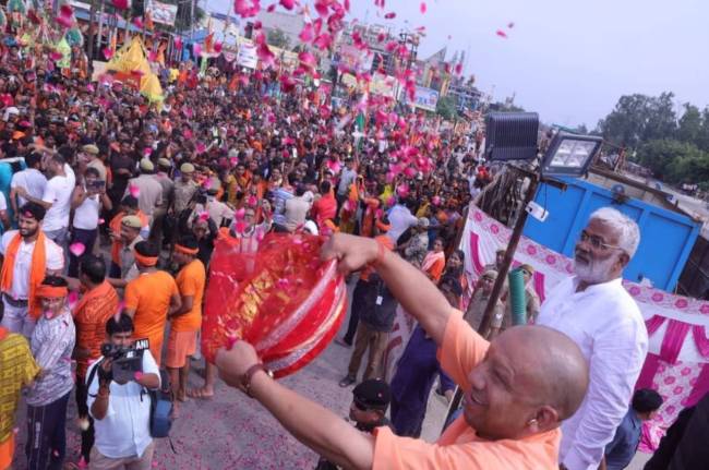 CM Yogi, Kanvar Yatra 2023, Kanvar Yatra Kanvar Yatra 2023, Kanvar Yatra, CM Yogi, CM In Meerut, CM Yogi Video, Up news