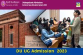 DU UG Admission 2023