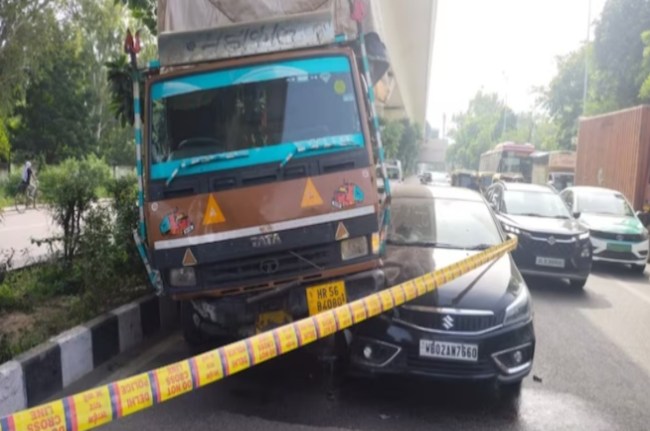 Delhi Road Accident, Accident in Punjabi Bagh, Delhi Police Inspector, Crime News