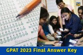 GPAT 2023 final answer key