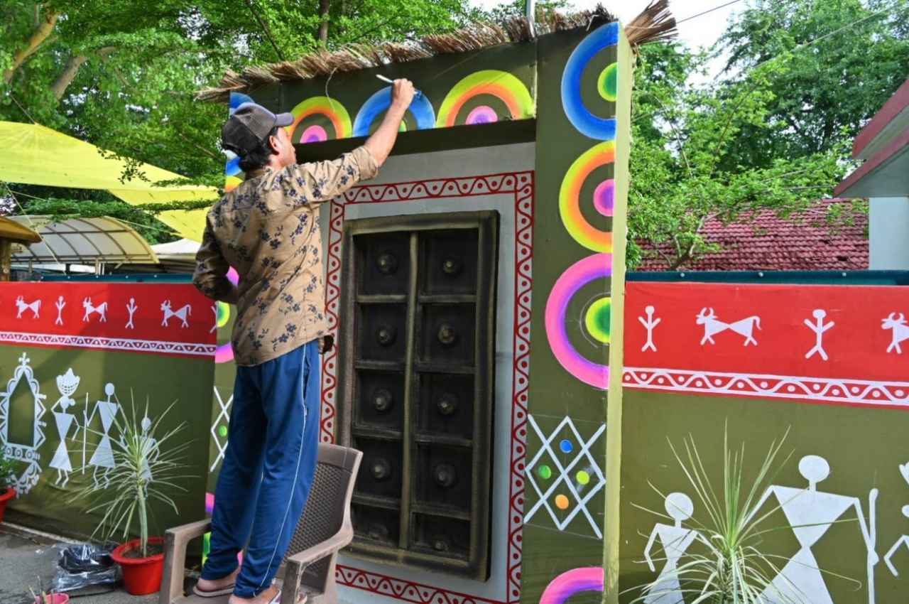 हरेली तिहार के लिए सजा CM हाउस, हो रही है जोरदार तैयारी
