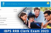 IBPS RRB Clerk Exam 2023