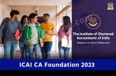 ICAI CA Foundation 2023