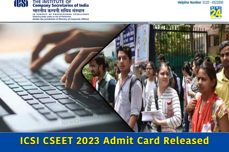 ICSI CSEET 2023 Admit Card