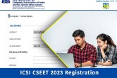 ICSI CSEET 2023 Registration