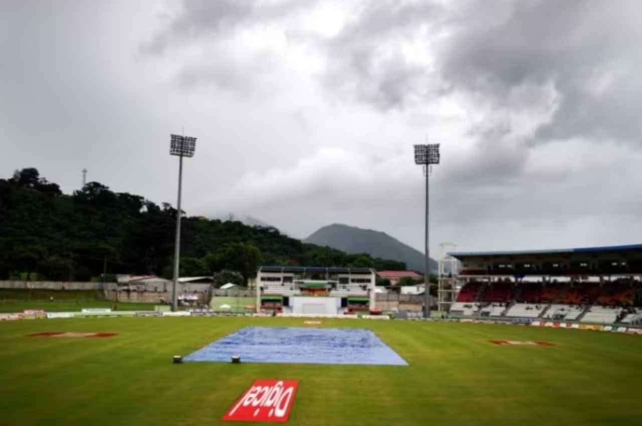 IND vs WI 1st Test Dominica live weather update