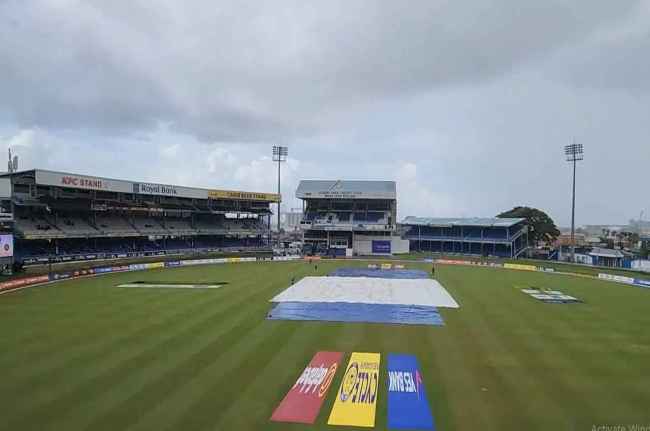 IND vs WI 2nd Test Trinidad Weather update