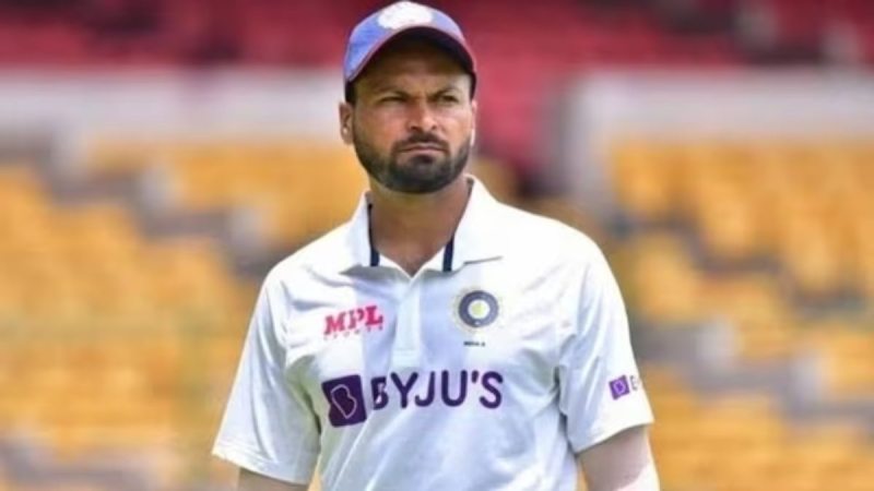 IND vs WI Mukesh Kumar maiden Test Wicket