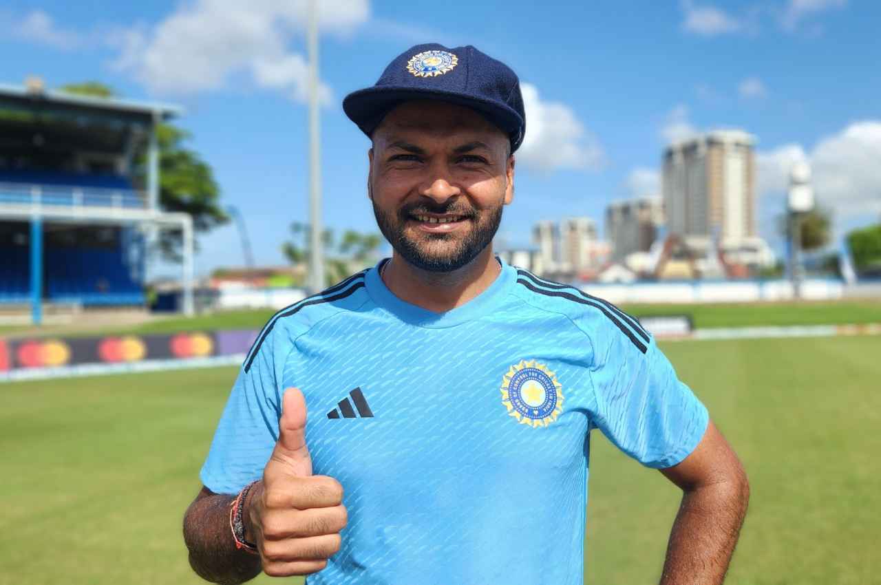 IND vs WI Mukesh Kumar IND vs WI Mukesh Kumar