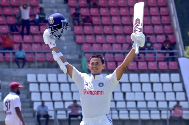 IND vs WI Yashasvi Jaiswal