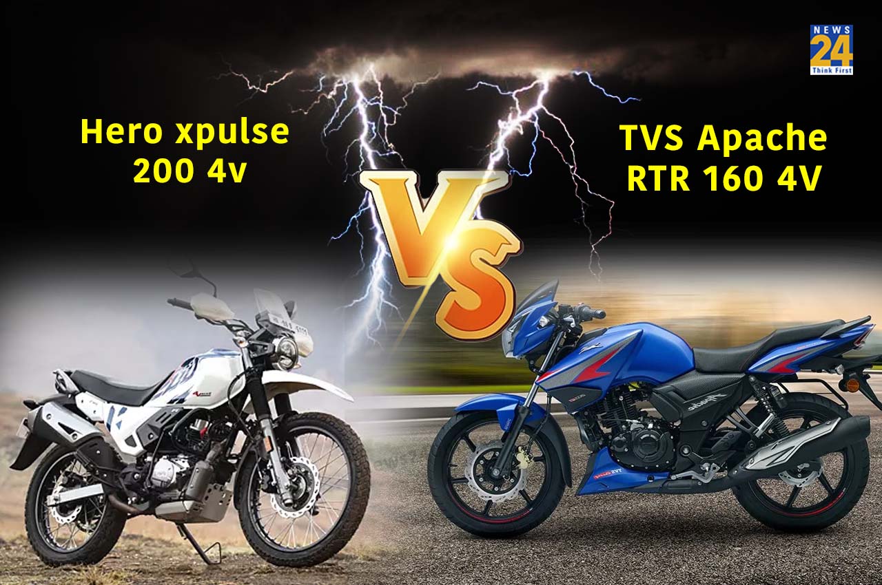 Hero xpulse 200 4v price, TVS Apache RTR 160 4V mileage, auto news, bike news, petrol bikes, bikes under 2 lakhs