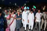 Jaipur, congress Candle March against Manipur Violence