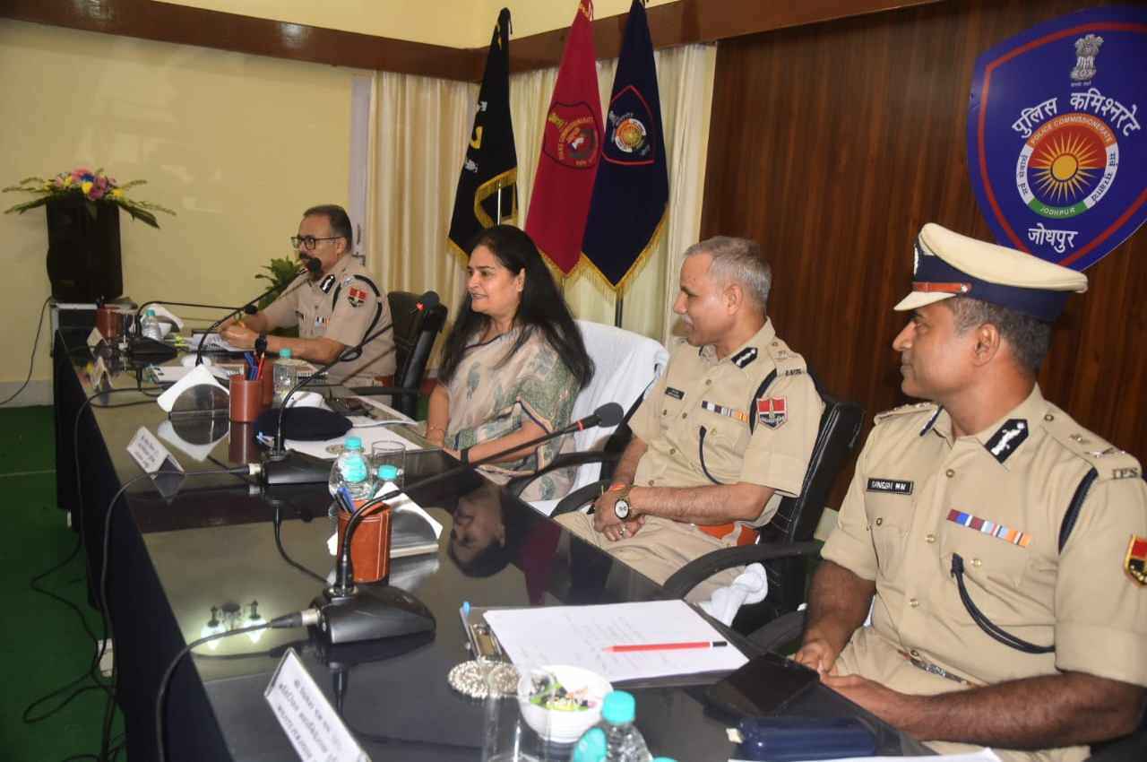 Jodhpur, Chief secretary- DGP take review meeting