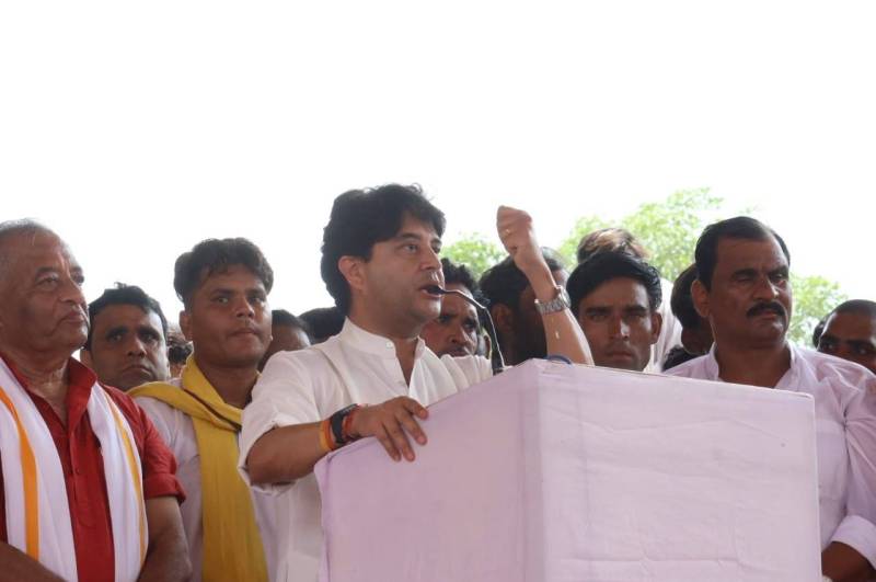 Jyotiraditya Scindia in Gwalior