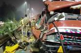 Karnal GT Road accident, Delhi news, delhi accident news, trucks collided on Karnal GT Road, Road accident in Delhi
