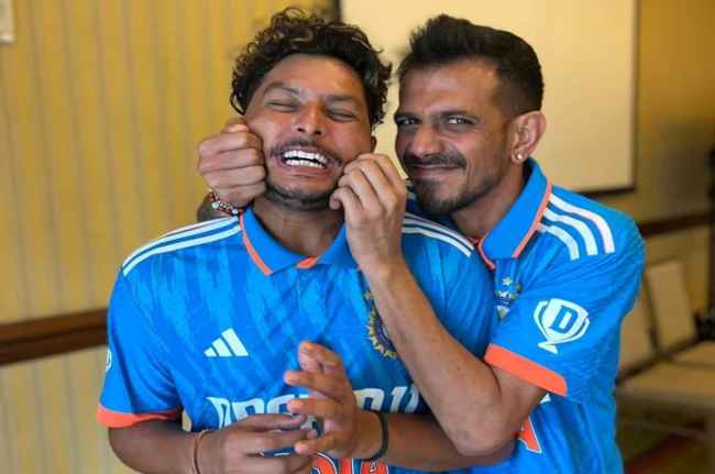 Kuldeep Yadav Yuzvendra Chahal IND vs WI
