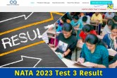 NATA 2023 test 3 result