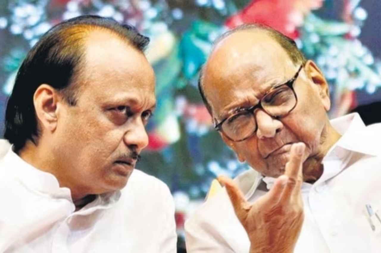 NCP Ajit Pawar Sharad Pawar