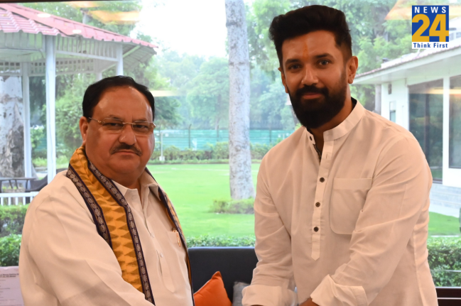 NDA Aalliance Lok Janshakti Party (Ram Vilas), Chirag Paswan, NDA, JP Nadda, Amit Shah
