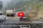 Nagaland Landslide, rocks smash cars, viral video, nagaland news, nagaland landslide video, landslide video, nagaland viral video