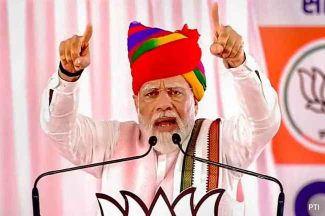 PM Modi Rajasthan Visit, Address Rally in Sikar PM Modi Rajasthan Visit, Address Rally in Sikar