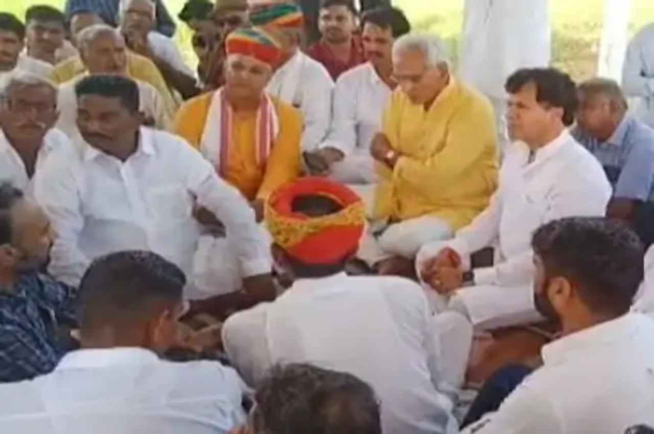 PM Modi in Nagour, Kailash choudhary take a meeting