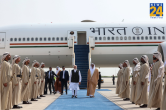 PM Modi in UAE, Abu Dhabi, Sheikh Mohamed bin Zayed Al Nahyan