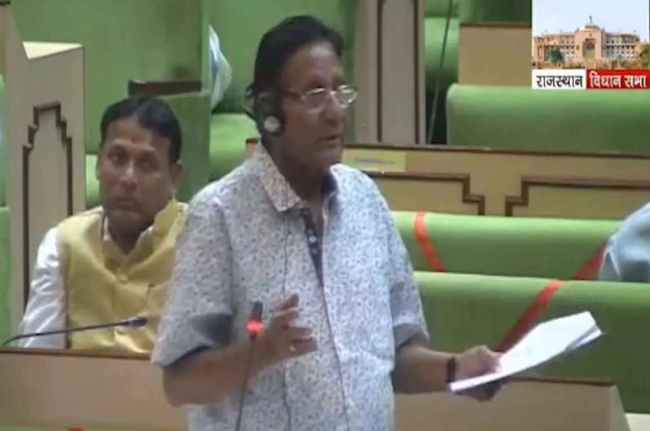Rajasthan Assembly Session, Shanti Dhariwal Slams Rajendra Rathore