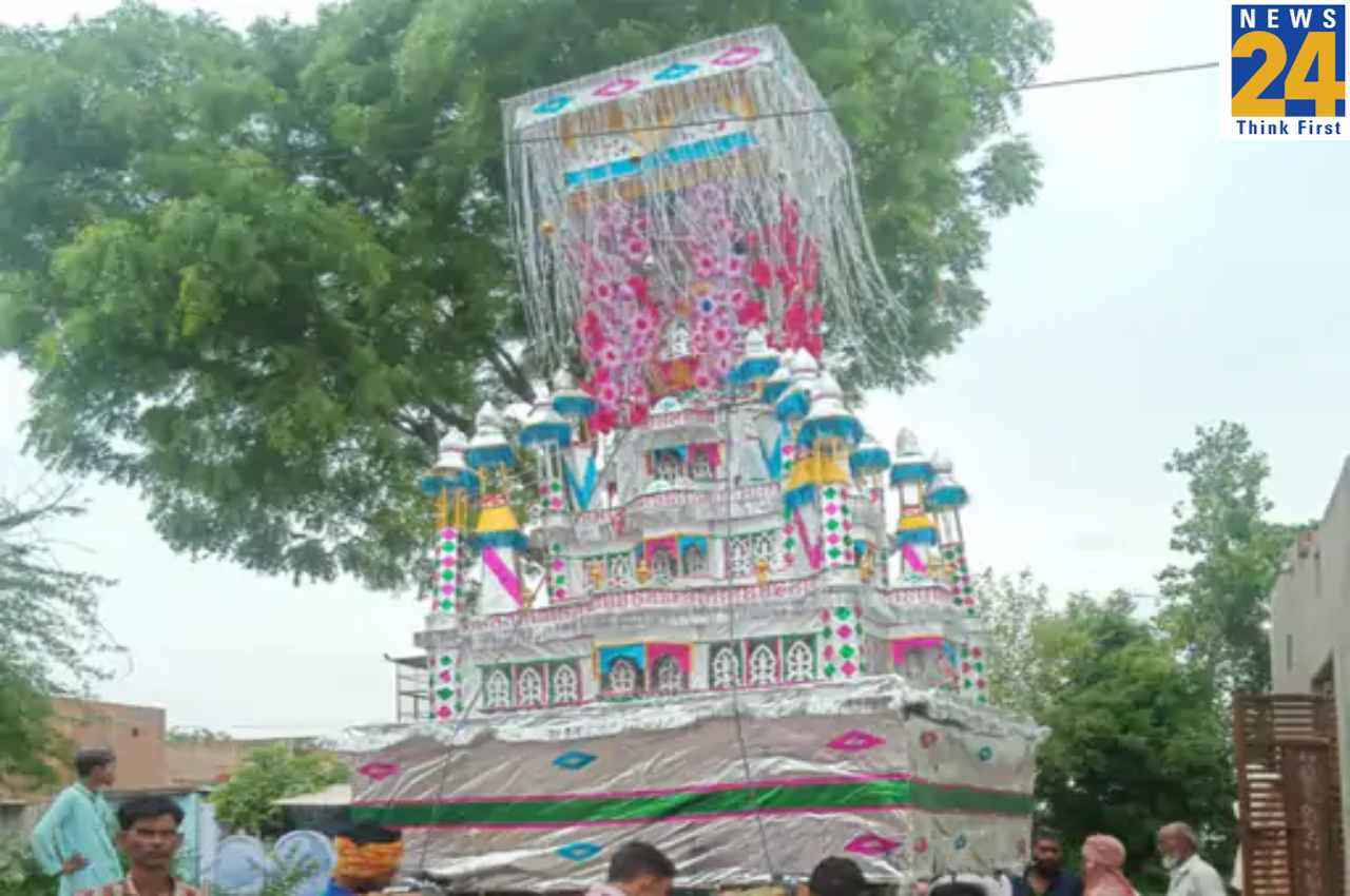 Rajasthan News: धौलपुर में हाईटेंशन लाइन से टकराया मोहर्रम का ताजिया, 3 युवकों की दर्दनाक मौत