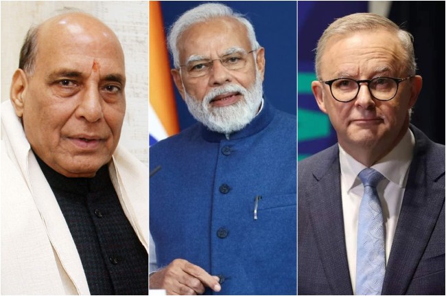 Rajnath singh Australia PM Anthony Albanese, PM Narendra Modi, Rajnath Singh, Yogi Adityanath, Lucknow News, Uttar Pradesh
