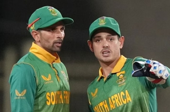 SA20 Quinton de Kock Keshav Maharaj durban super giants SA20 Quinton de Kock Keshav Maharaj durban super giants