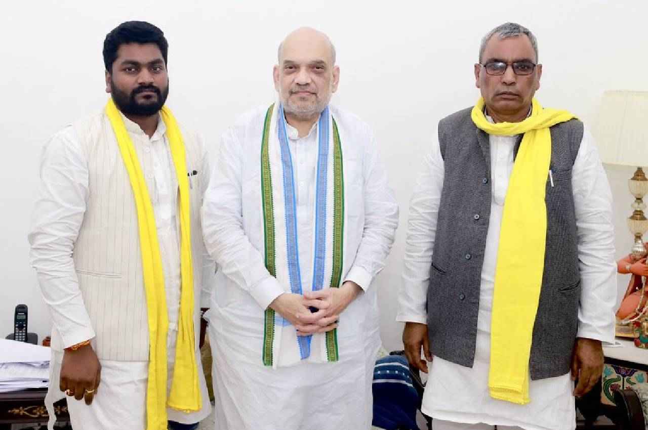 सुहेलदेव भारतीय समाज पार्टी के चीफ ओम प्रकाश राजभर एनडीए में हुए शामिल, अमित शाह बोले- स्वागत है