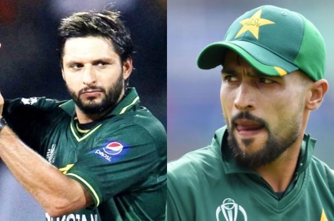 Shahid Afridi Mohammad Amir