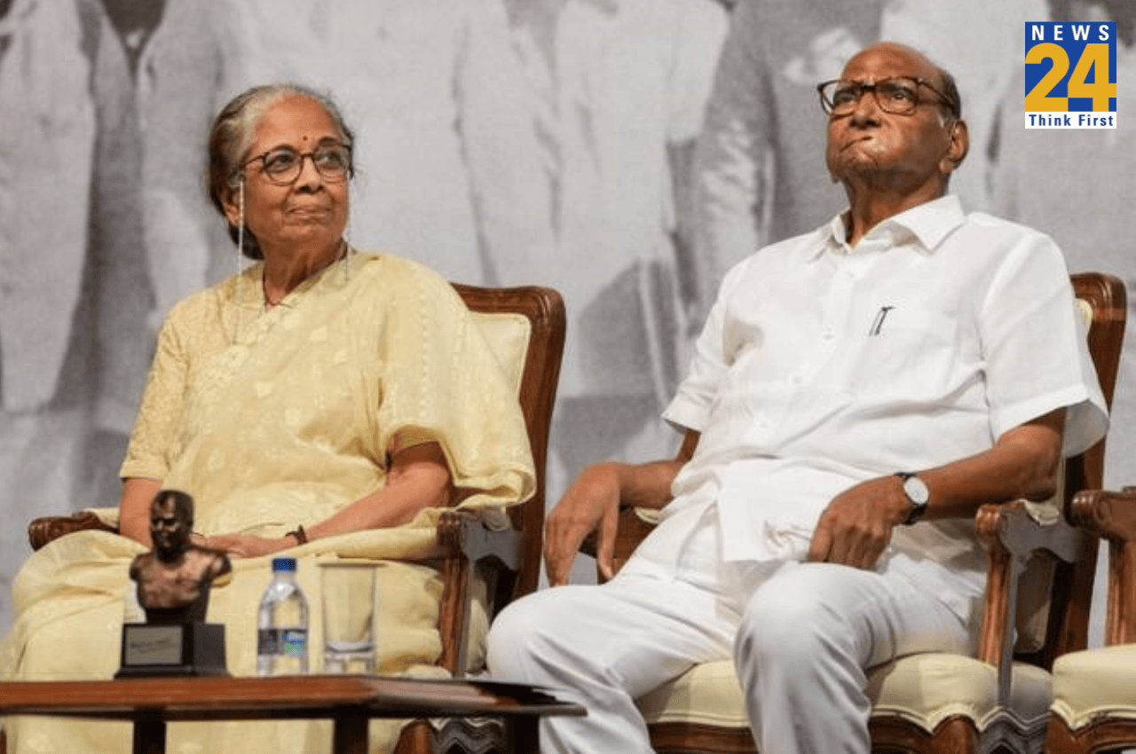 Sharad Pawar's Wife Pratibha Pawar NCP, Sharad Pawar, Pratibha Pawar, Breach Candy hospital, Mumbai