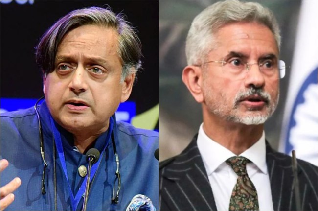 Shashi Tharoor S Jaishankar, foreign minister, Congress Leader Shashi Tharoor