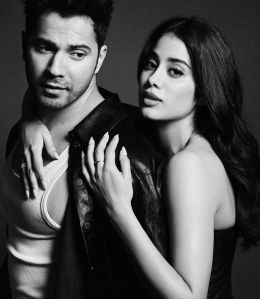 Varun dhawan Janhvi Kapoor shares new photoshoot photo