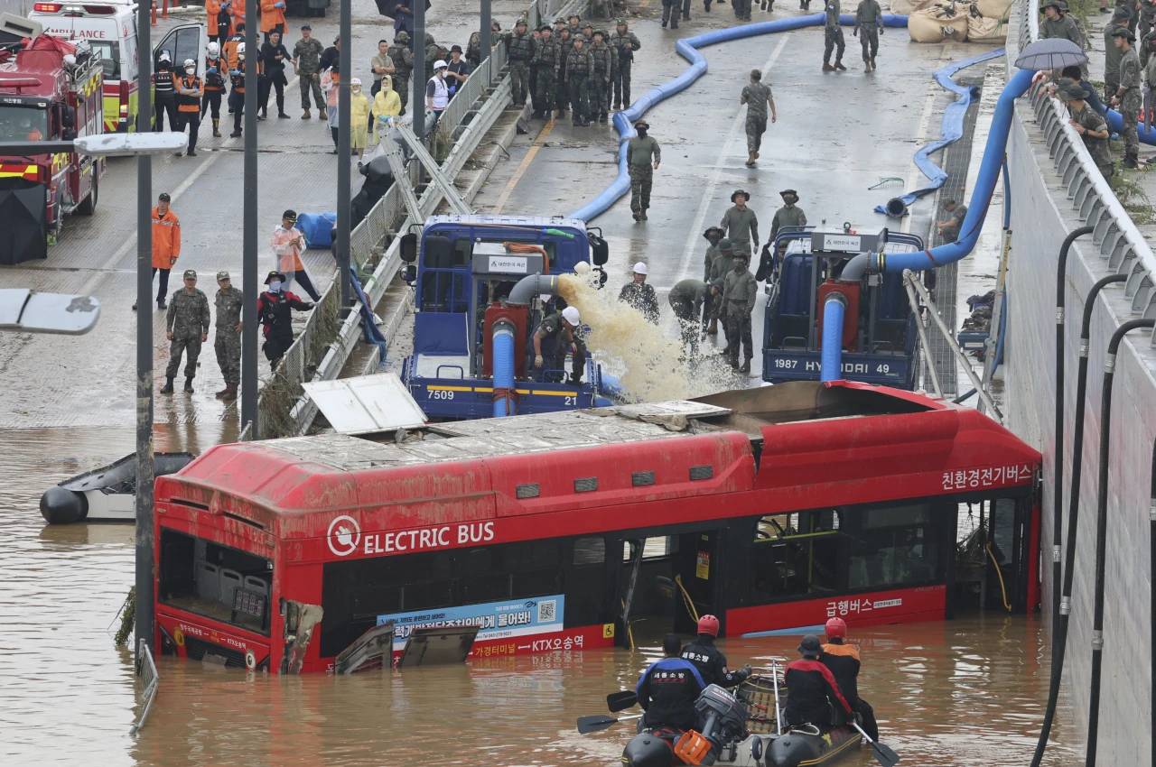 South Korea floods