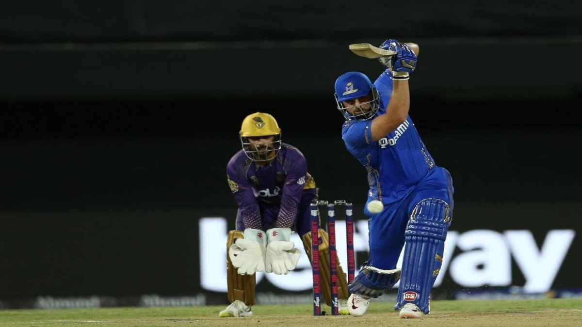 MCL 2023: Tim David ने 3 गेंदों को बना दिया 'रॉकेट', तूफानी छक्कों पर दिल हार बैठेंगे आप, देखें वीडियो