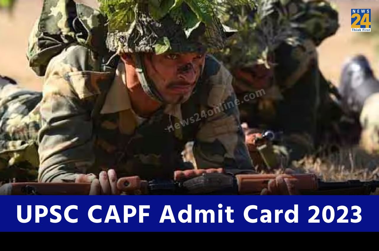 UPSC CAPF Admit Card 2023