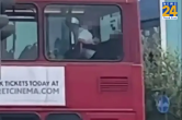 Brazen couple, double decker bus, Northfield, Birmingham, Birmingham Viral Video