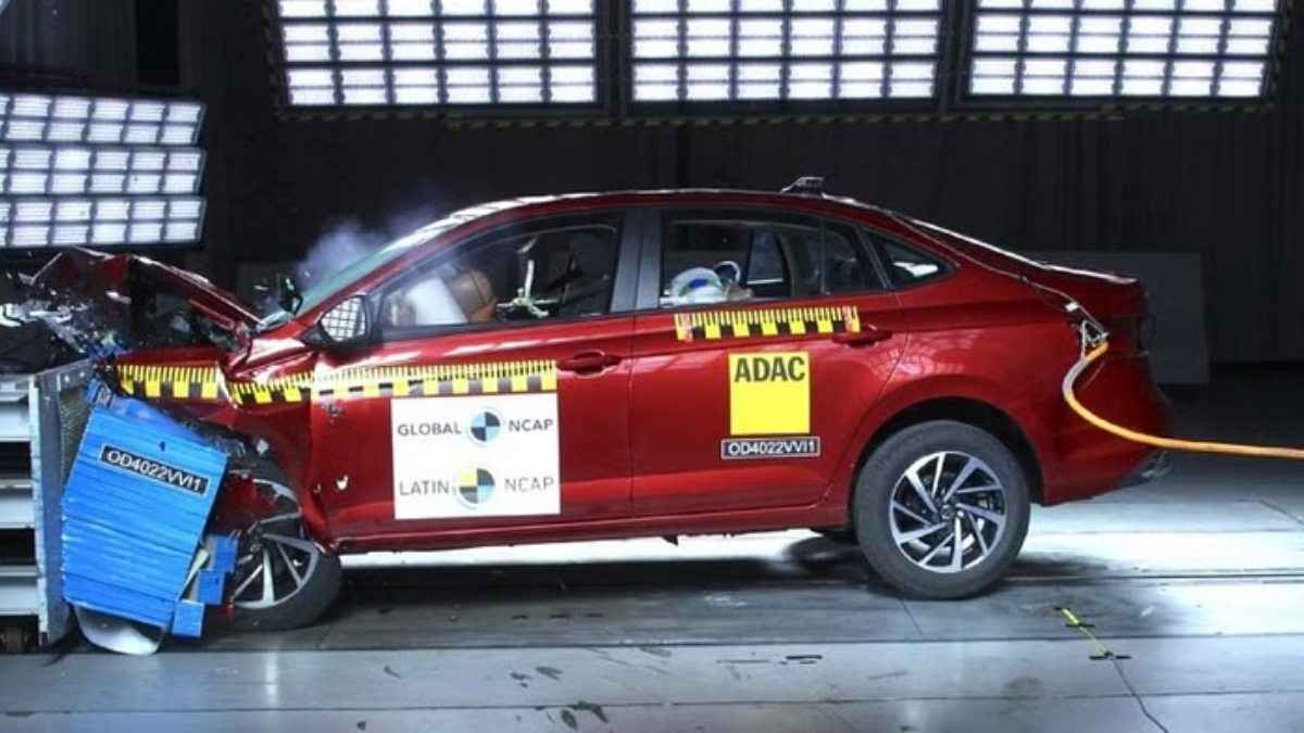 Volkswagen Virtus को लैटिन NCAP क्रैश टेस्ट में मिले 5 स्टार, जानें इस धाकड़ कार के सेफ्टी फीचर्स