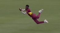 WI vs IND Flying Catch by Alick Athanaze