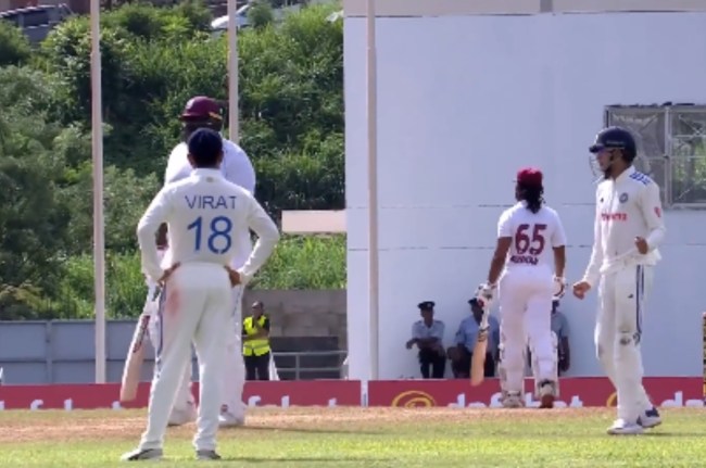 WI vs IND Shubhwan WI vs IND Gill