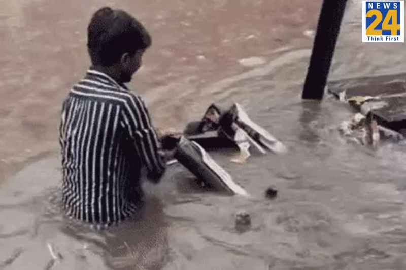 Weather Alert, Heavy Rain In jaipur