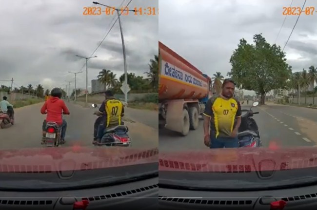 bengaluru dash cam bengaluru dash cam, viral video, off beat video, dashcam
