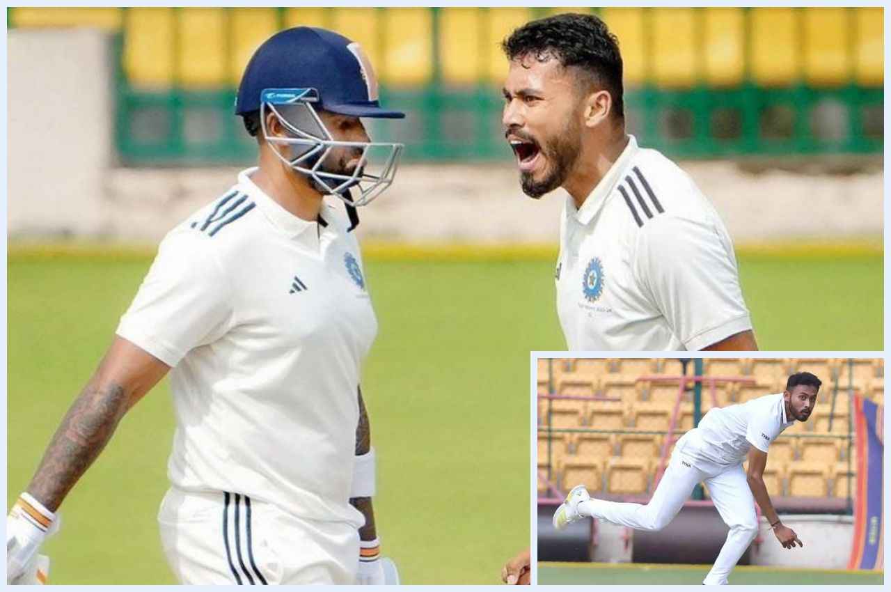 Duleep Trophy Final 2023: 1 मैच में 8 विकेट: जानिए कौन है नई गेंदबाजी सनसनी, जिसने चित कर दिए पुजारा, सूर्या, सरफराज जैसे दिग्गज