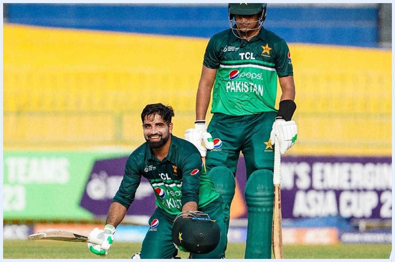 ACC Emerging Asia Cup 2023 Final: पाकिस्तान ने जीता खिताब, फाइनल में भारत को 128 रनों से दी करारी मात